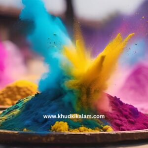 Holi Decoration in Office
