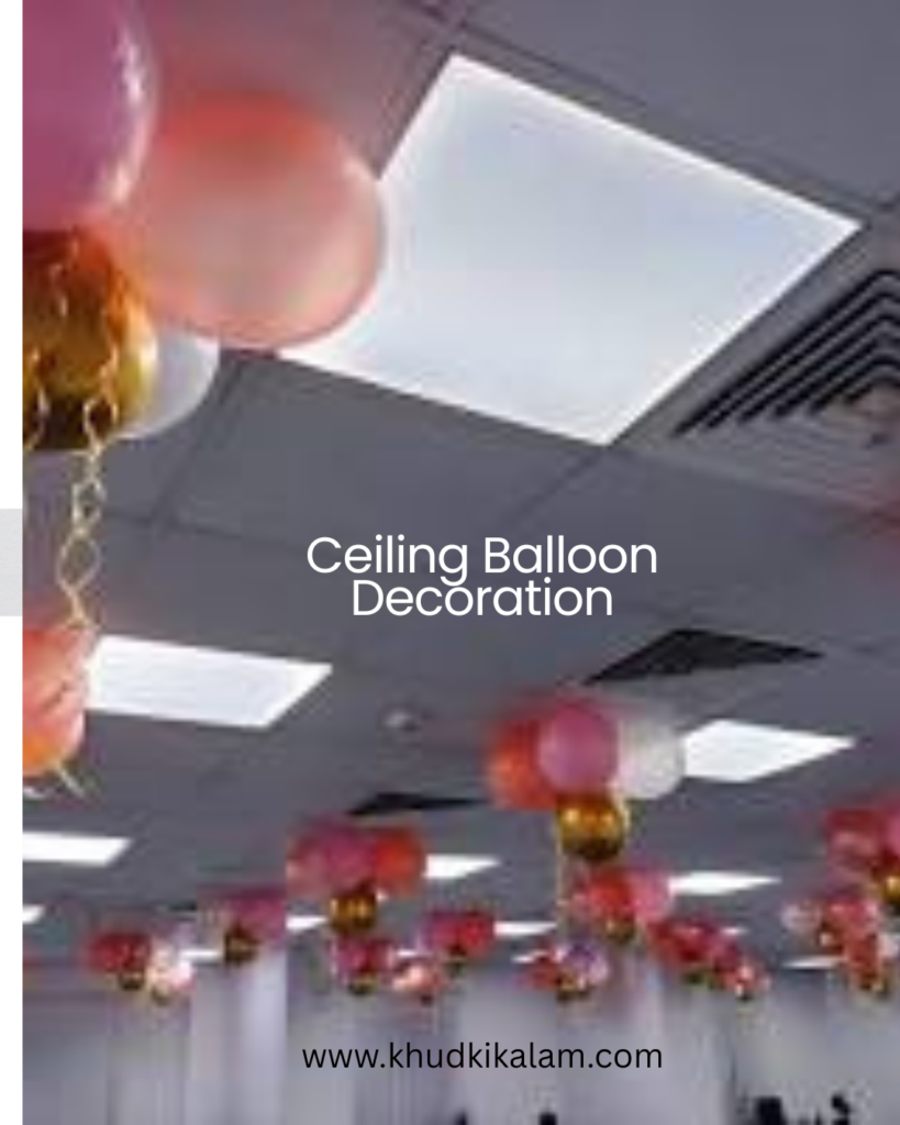 Ceiling Balloon Decoration